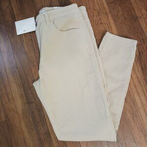 Kancan Corduroy 13/30 beige/cream Women's pants.